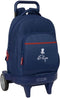 El Pulpo - Schoolrugzak met Wielen - Ergonomische bekleding 33 x 45 x 22 cm - Marineblauw