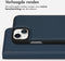 Accezz Hoesje Geschikt voor iPhone 14 Plus Hoesje Met Pasjeshouder - Accezz Premium Leather 2 in 1 Wallet Bookcase - Donkerblauw