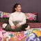 Melli Mello Floral attraction Duvet cover Pink - 200x200/220CM (+2x 70x60CM pillowcase 2pcs.)