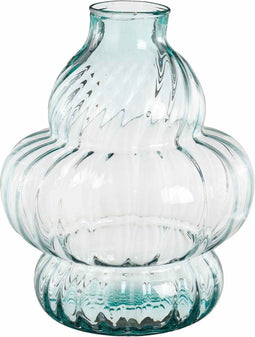 Mica Decorations Vaas Emilia - 29x29x40 cm - Glas