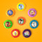 Blade Representaciones PS4 - Dragon Ball Grips Set - Analog stick grips - Multi-color