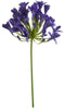 Emerald - Kunstbloem Agapanthus 75cm blauw - Kunstplanten voor binnen