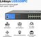 Linksys LGS328PC - Netwerk Switch - Managed - 24 Poorten - PoE+ - Zwart