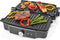 Nedis Contact Grill - 1500 W - 27.8 x 17 cm - Regelbare temperatuur - Kunststof / Roestvrij Staal