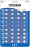Hyundai - Combopack Knoopcel Batterij - Alkaline - 36 stuks