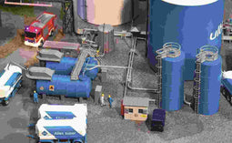 Faller - Brandstofopslag ARAL - modelbouwsets, hobbybouwspeelgoed voor kinderen, modelverf en accessoires