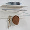 FMD Wandkapstok 72x29,3x34,5 cm wit