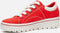 Skechers Street Cleat - Dames Sneakers - Air Cooled Memory Foam - Rood