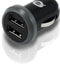 Conceptronic CUSBCAR2A - USB Auto Oplader - 12/24V naar 5V (2000mA) - Wit