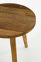 Mica Decorations Bold - Bijzettafel - gerecycled hout - H35 x D33 cm - bruin