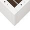 vidaXL - Plantenbak - 60x60x72 - cm - massief - grenenhout - wit
