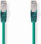 Nedis CAT6 Netwerkkabel - RJ45 Male - RJ45 Male - S/FTP - 0.50 m - Rond - LSZH - Groen - Envelop