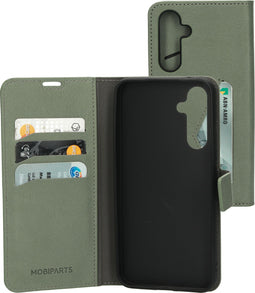 Mobiparts Galaxy A54 (2023) 5G - Classic Wallet Case - Ruimte voor pasjes - Groen