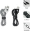 SUBBLIM PACK 2 CABLES USB TIPO USB-C-A 3.0 1 M BLACK/SILVER USB-kabel USB C USB A Aluminium, Zwart, Grijs, Wit