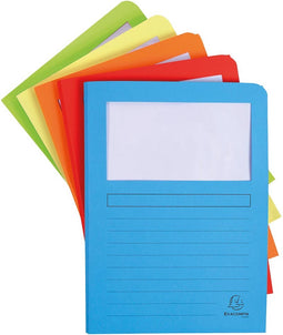 Subfolder Exacompta Super Doorzichtig raam A4 (50 Stuks)