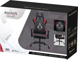 Subsonic Pro Gamestoel Assasins Creed - Gamestoel - Verstelbare Hoogte en Rugleuning - Zwart/Rood/Wit - SA5609-AC1