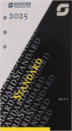 Succes Organizing Systems | Jaarinhoud | Losbladig | Standard | 7 dagen-2 pagina's | 4-talig | 2025