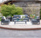 Garden Impressions Cube Sofa Loungeset - Teak Black