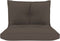 vidaXL - Palletkussens - 2 - st - stof - taupe