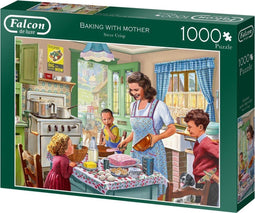Falcon Baking with Mother - Legpuzzel - 1000 stukjes