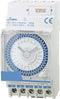 Suevia SU290132 Schakelklok voor DIN-rails DinO Sup D 230 V/AC Dagprogramma