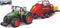 Bburago Fendt 1050 VARIO + BALER LIFTER groen/rood schaalmodel 10 CM