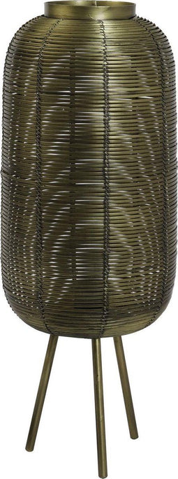 Light & Living Tafellamp Tomek - Antiek Brons - Ø21cm - Luxe - Woonkamer - Slaapkamer