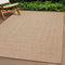 vidaXL - Vloerkleed - ZIZUR - beige - binnen - en - buiten - 80x250 - cm - jute - look