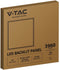 V-TAC VT-60036 LED panelen - 60x60 - IP20 - Witte behuizing - 36 watt - 3960 lumen - 3000K 6 stuks/verpakking