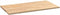 vidaXL - Keuken - werkblad - rechthoekig - 120x63,5x2,7 - cm - massief - eikenhout
