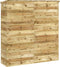 vidaXL - Tuinschuur - 163x50x171 - cm - massief - grenenhout