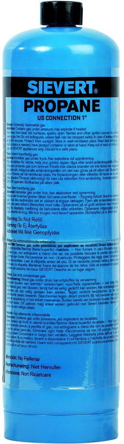 Sievert 1925C - Gaspatroon Premium Propaan 400g - Blauw (1)