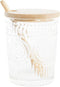 Suikerpot DKD Home Decor 28 x 10 x 13,5 cm Kristal Natuurlijk Transparant 300 ml Borosilicaatglas