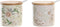 Suikerpot DKD Home Decor Bamboe Dolomite (7,5 x 7,5 x 7,5 cm)