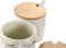 Suikerpot DKD Home Decor Bamboe Dolomite (7,5 x 7,5 x 7,5 cm)