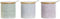 Suikerpot DKD Home Decor Blauw Groen Lila Bamboe Dolomite 7,5 x 7,5 x 7,5 cm (3 Stuks)
