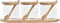 Suikerpot DKD Home Decor Eenvoudig Natuurlijk Transparant Bamboe (29 x 10 x 10 cm) (8,5 cm)