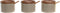 Suikerpot DKD Home Decor Rubberwood 7 Onderdelen (29 x 10 x 7 cm)