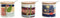 Suikerpot Home ESPRIT Blauw Groen Roze Lila Bamboe Dolomite 7,5 x 7,5 x 7,5 cm (3 Stuks)