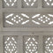 vidaXL - Kamerscherm - 4 - panelen - handgesneden - 160x165 - cm - mangohout - grijs