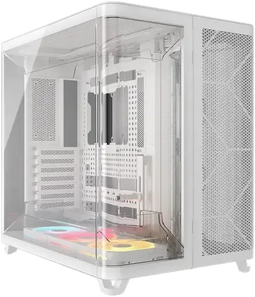 Corsair Air 5400 LX-R LINK - ATX Behuizing - Gehard glas - Wit