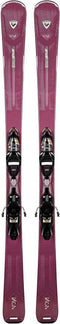 Rossignol Nova 6 - Dames ski's - Inclusief Look Express W 11 GW B83 bindingen - 156 cm - Zwart