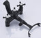 Sumerain - Vintage Wall Mount Clawfoot Tub Faucet - Matte Black - Hand Shower