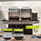 SUMM – MAGNUS – Zwart - Staal – Barbecue – BBQ – Grill – BBQ Grill - Stevig staal – Smoker – Gasbarbecue & houtskool - Stijlvol