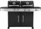 SUMM – MAGNUS – Zwart - Staal – Barbecue – BBQ – Grill – BBQ Grill - Stevig staal – Smoker – Gasbarbecue & houtskool - Stijlvol