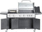 SUMM – Salvatore – Zwart - Staal – Barbecue – BBQ– Pizza Oven – Grill – BBQ Grill - Stevig staal – Smoker – Gasbarbecue – Stijlvol