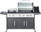 SUMM – Salvatore – Zwart - Staal – Barbecue – BBQ– Pizza Oven – Grill – BBQ Grill - Stevig staal – Smoker – Gasbarbecue – Stijlvol