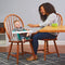 SUMMER INFANT 4in1 baby-superseat-verhoger, activiteiten, afneembaar dienblad, verstelbare stoelversteller, blauw
