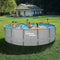 Summer Waves Elite Frame Zwembad - 488 x 122 cm - Grijs Wicker