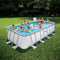 Summer Waves Elite Frame Zwembad - 549 x 274 x 132 cm - Wit